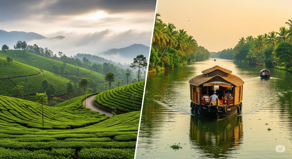 Package wayanad munnar alleppey