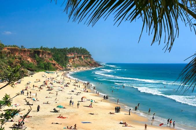 Varkala beach image